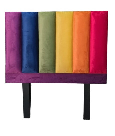Linear Rainbow Headboard